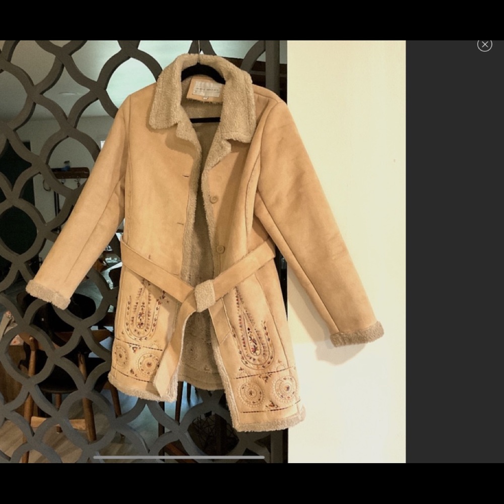 Unique tribal warm jacket